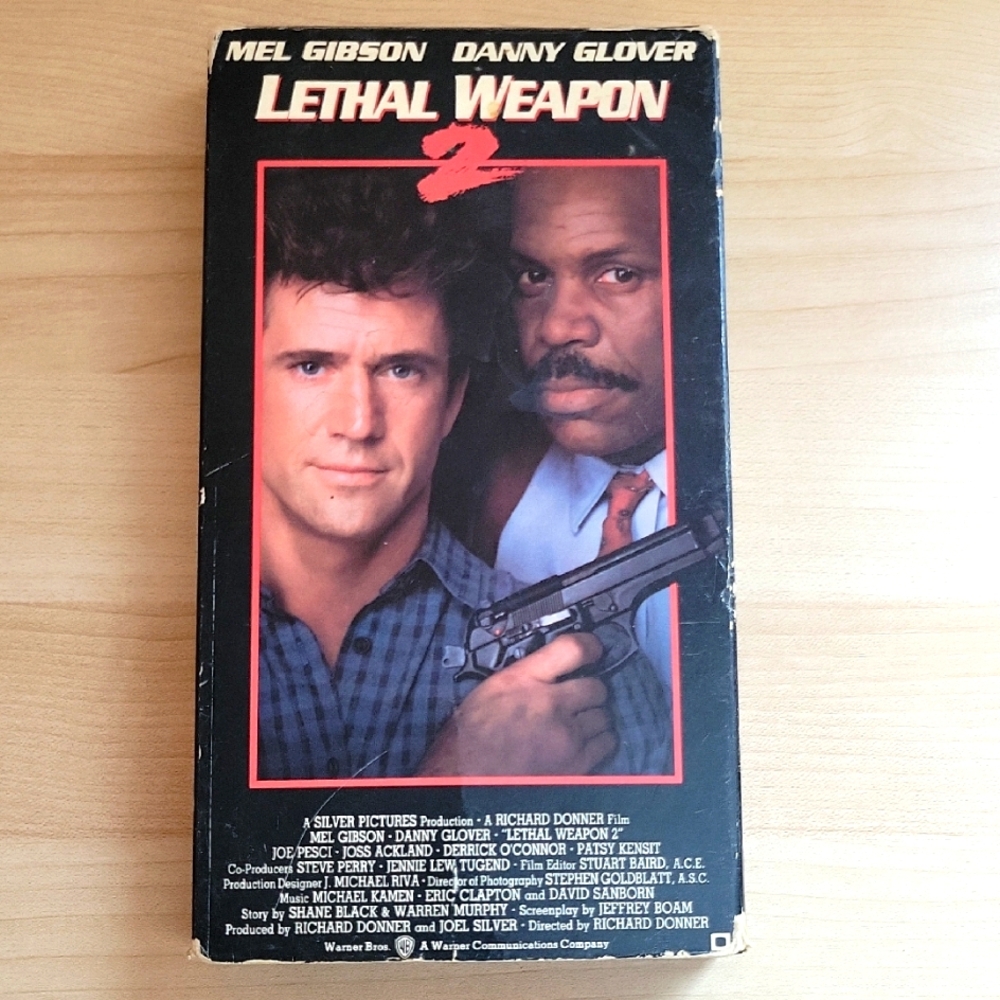 Lethal Weapon 2 VHS Cover